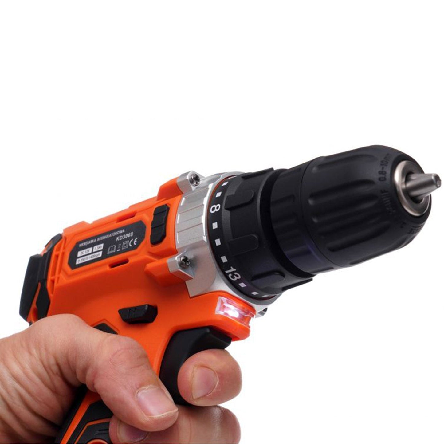 Surubelnita electrica cu 2 acumulatori Kraft&Dele KD3068, 12V, accesorii incluse