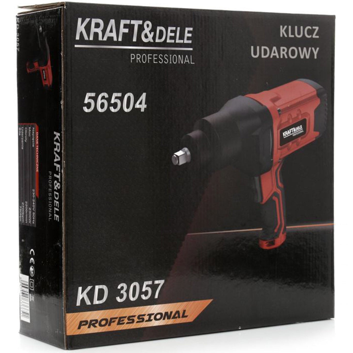 BLACK-FRIDAY Surubelnita electrica cu impact Kraft&Dele KD3057, 2300W, 2200 RPM