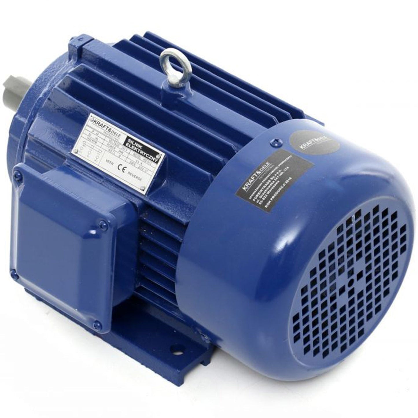 Motor electric trifazat Kraft&Dele KD1817, 4KW, 2880RPM, carcasa fonta
