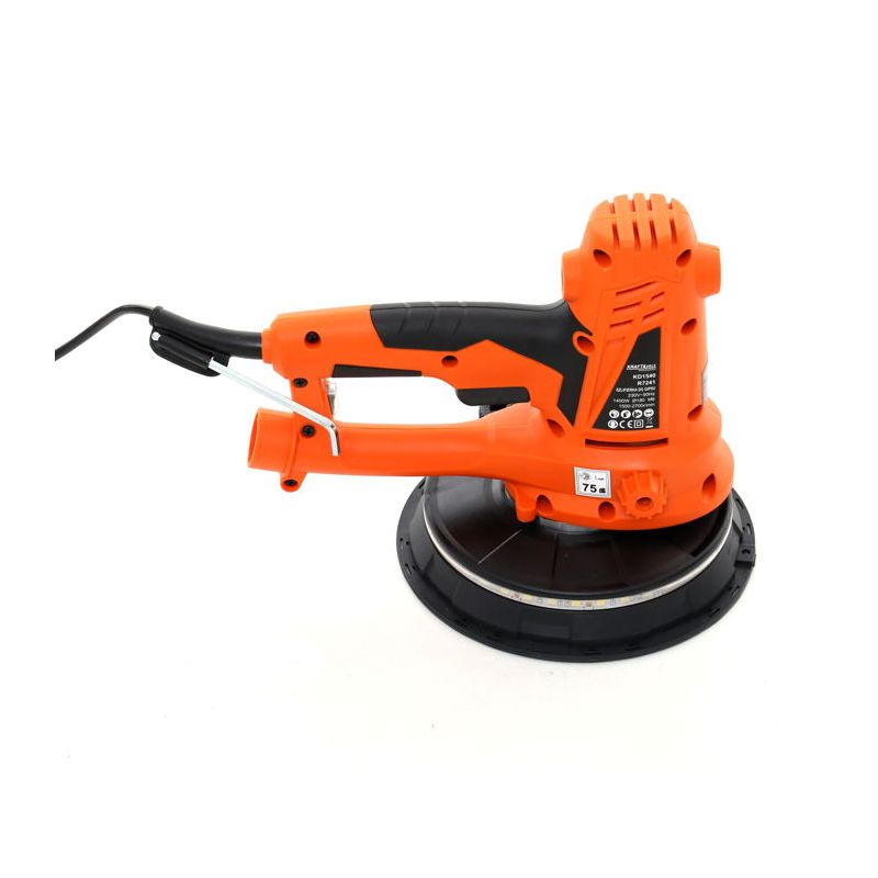 *OFERTE-DE-VARA* Slefuitor pereti cu aspirator si LED Kraft&Dele KD1540, 1400W, 180 mm, turatie reglabila