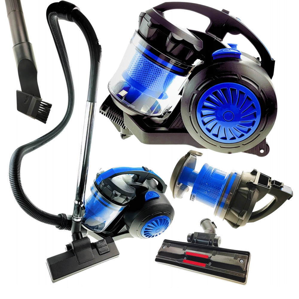 *OFERTE-DE-VARA* Aspirator fara sac Kraft&Dele KD5155, 900W, filtru HEPA