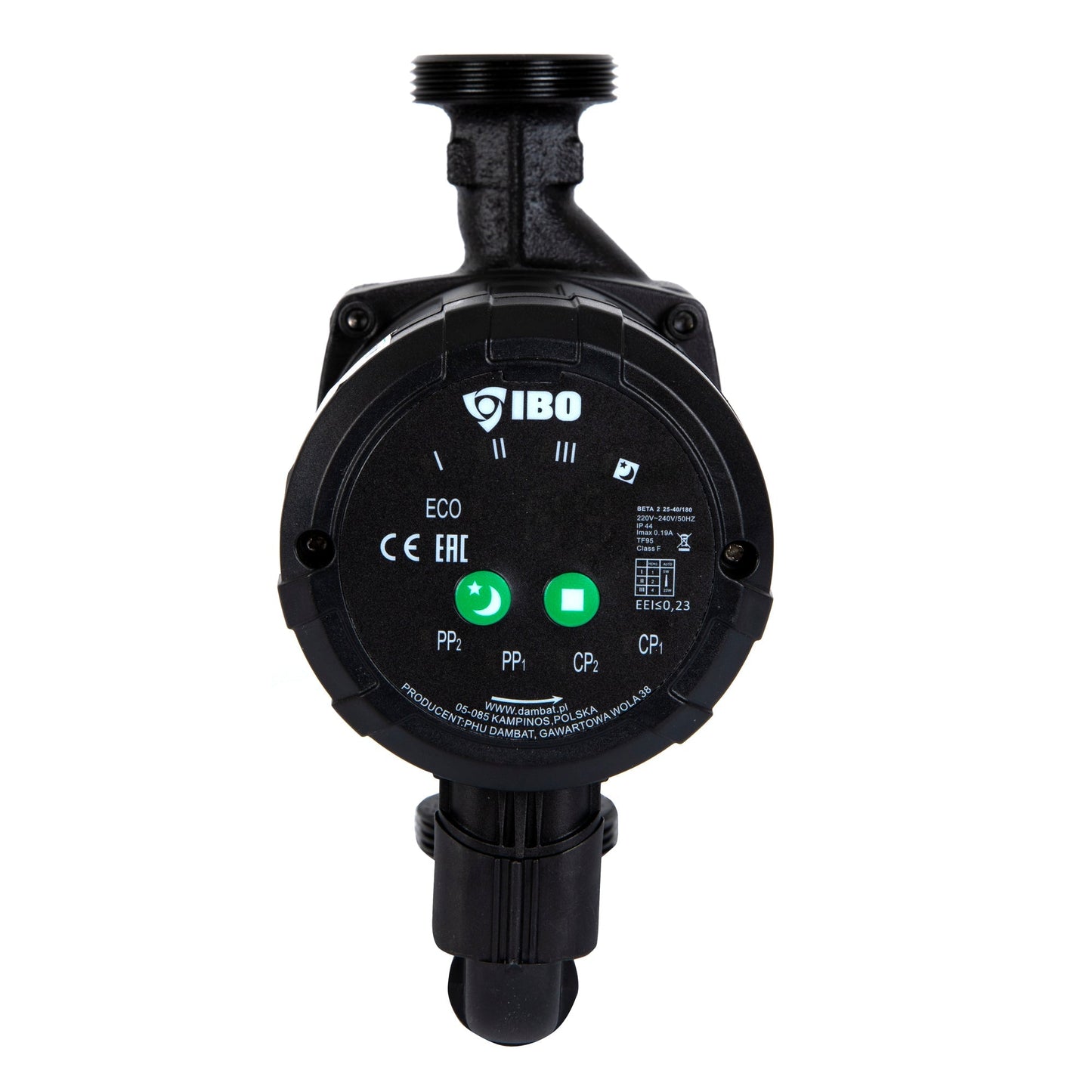 Pompa recirculare centrala IBO Dambat BETA 2 25-40/180, 48l/min, 22W