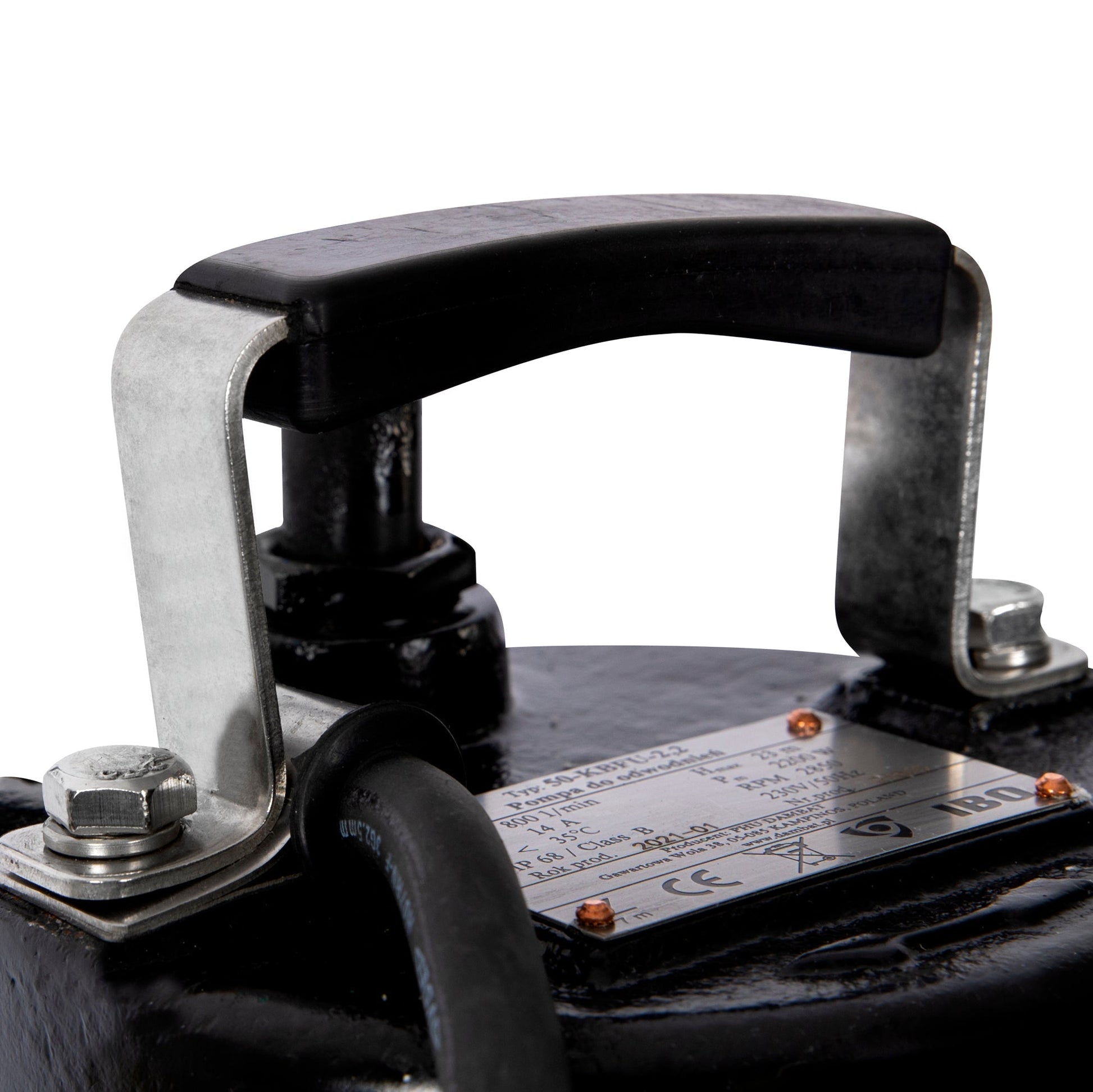 Pompa apa murdara profesionala pentru apa cu noroi / namol IBO Dambat 50-KBFU-1,5, 1.5 kW, 420l/min, 230V, H refulare 18.5m