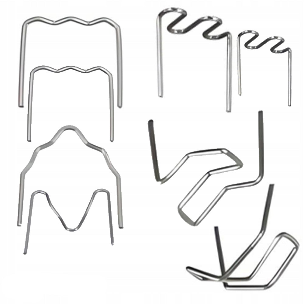 Set de capse-agrafe pentru sudura in plastic VOKNER KD10765, 800 buc