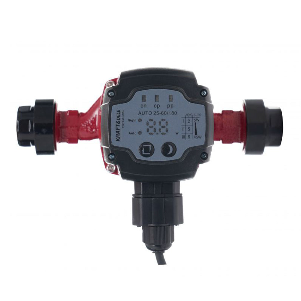 Pompa recirculare centrala Kraft&Dele KD801 25-60/180, 45W, 60l/min