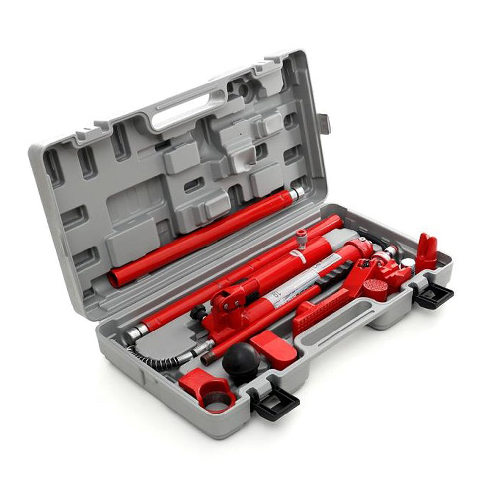 Set pompa hidraulica cu accesorii Kraft&Dele KD327, sarcina maxima 10T (PRODUS RESIGILAT)