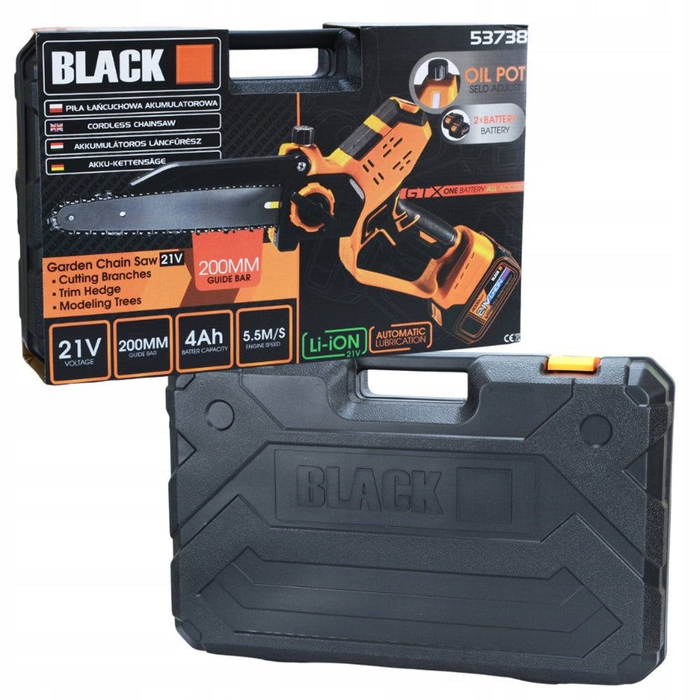 Mini drujba cu acumulator PORTONERO BL 53738, 21V, cu 2 acumulatori 4000mAh, Valiza Inclusa