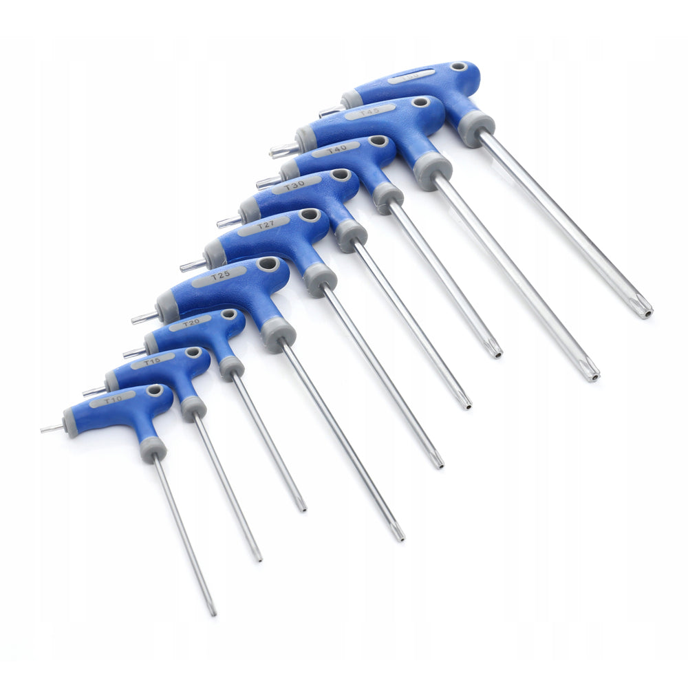 Set surubelnite hexagonale cu Torx Kraft&Dele KD10247, T10-T50