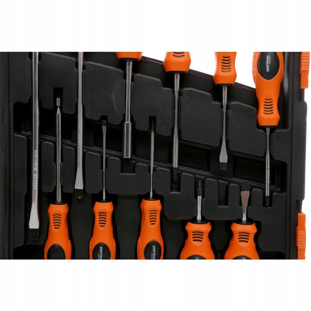 Set surubelnite si biti KRAFTSON % Import Polonia % 10904, 75buc