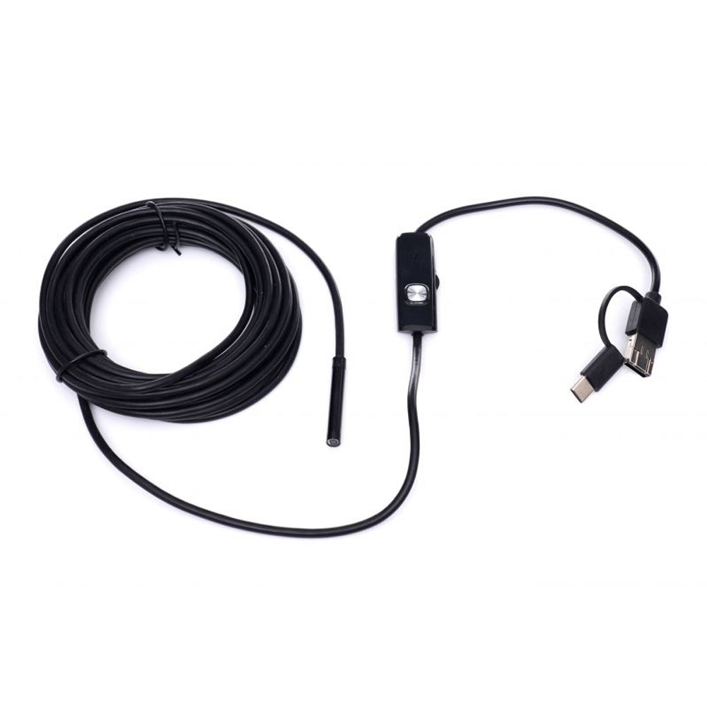 *OFERTE-DE-VARA* Camera endoscopica Kraft&Dele KD10412, rezolutie 640x480, 6 led-uri