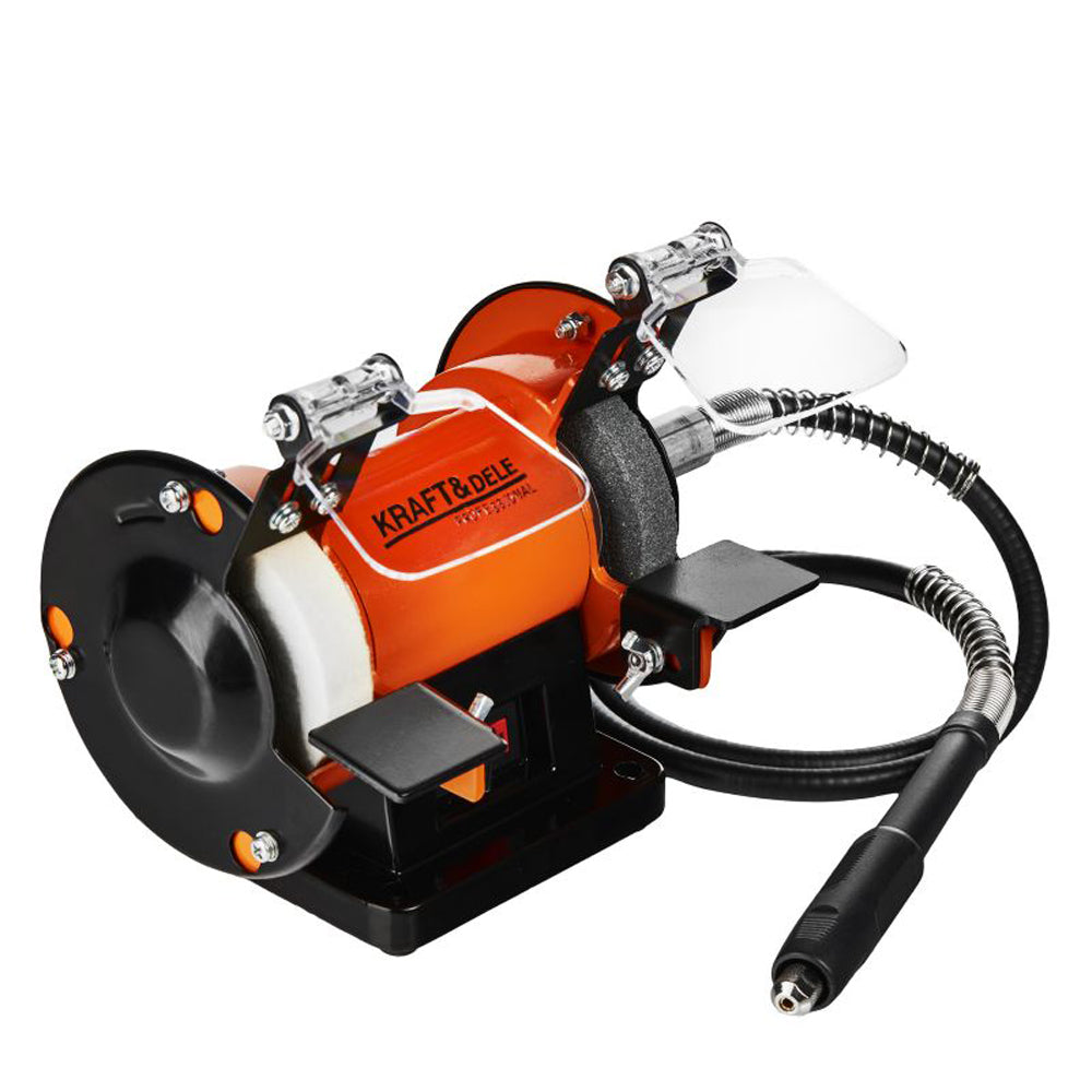 Polizor de banc 567, 250W, 2850RPM, diametrul discului 75mm