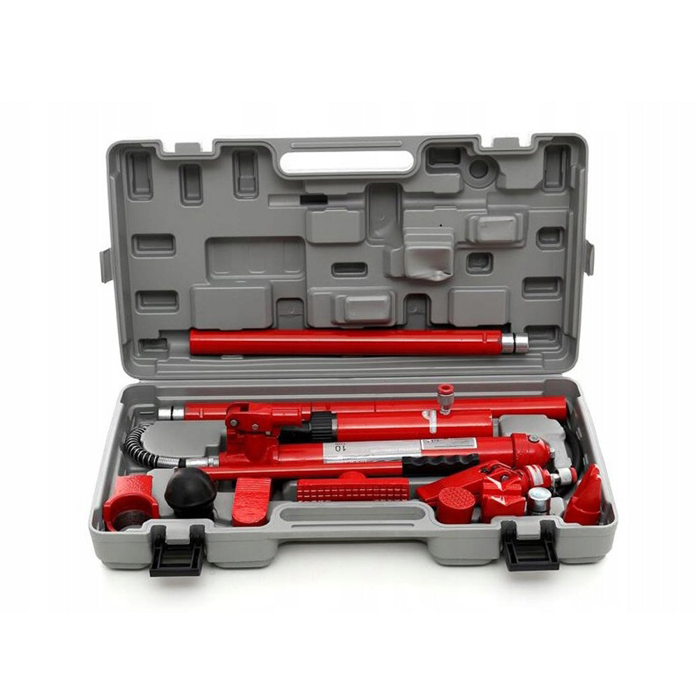 Set pompa hidraulica cu accesorii Kraft&Dele KD327, sarcina maxima 10T (PRODUS RESIGILAT)