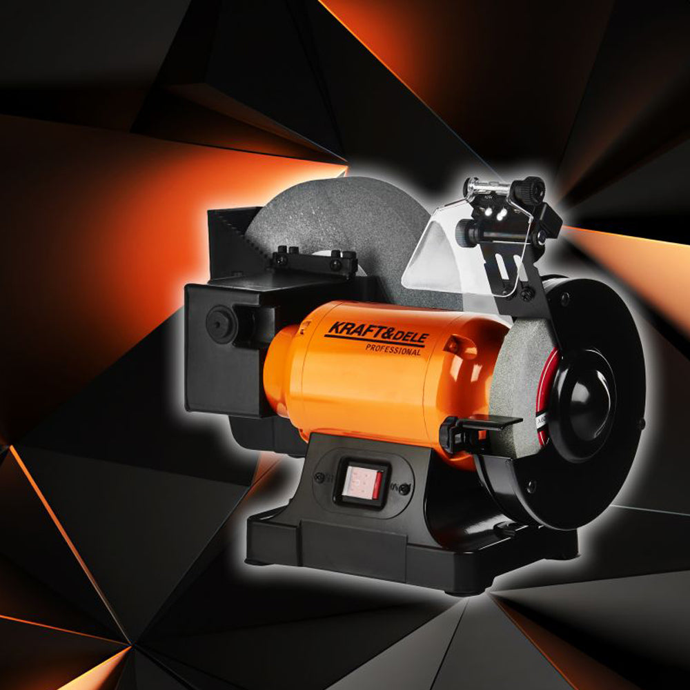 Polizor de banc 569, 1800W, 2980RPM, diametrul discului 150mm