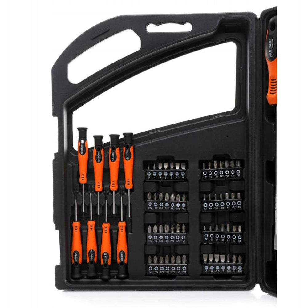 Set surubelnite si biti KRAFTSON % Import Polonia % 10904, 75buc