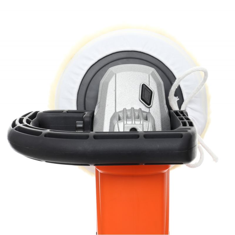 Masina de lustruit si polisat KRAFTSON % Import Polonia % 1727, 2500 W, 180 mm, turatie reglabila