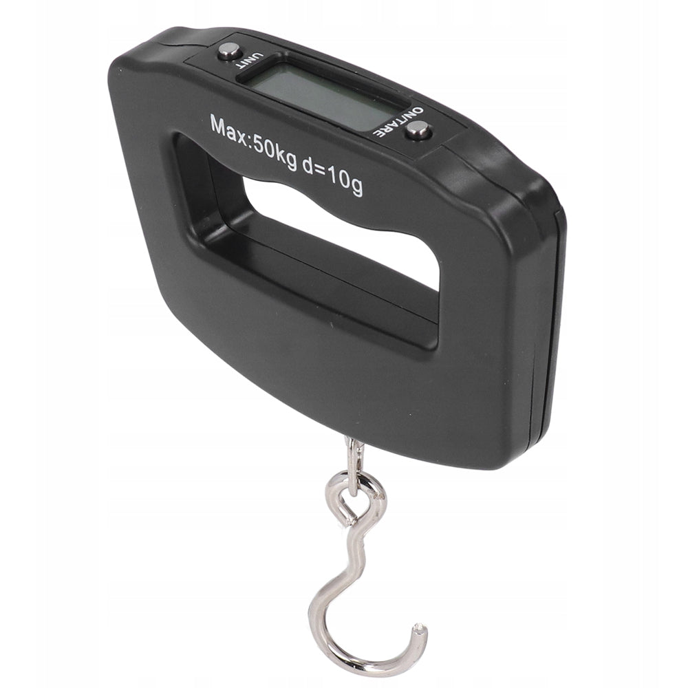 Cantar de mana electronic cu carlig, 50Kg, Kraft&Dele KD11416, Baterii 2xAAA