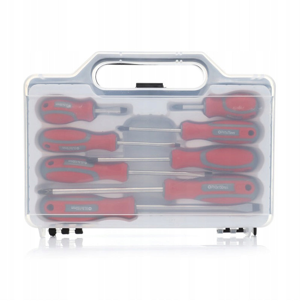 Set 8 buc surubelnite plate si transversale Kraft&Dele KD10252, 8 buc