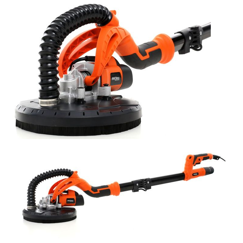 *OFERTE-DE-VARA* Set Slefuitor pereti girafa cu aspirator Kraft&Dele KD1541, 710W, 225 mm + Aspirator umed uscat industrial fara sac 5156, 1400W, 25L, cu priza scule