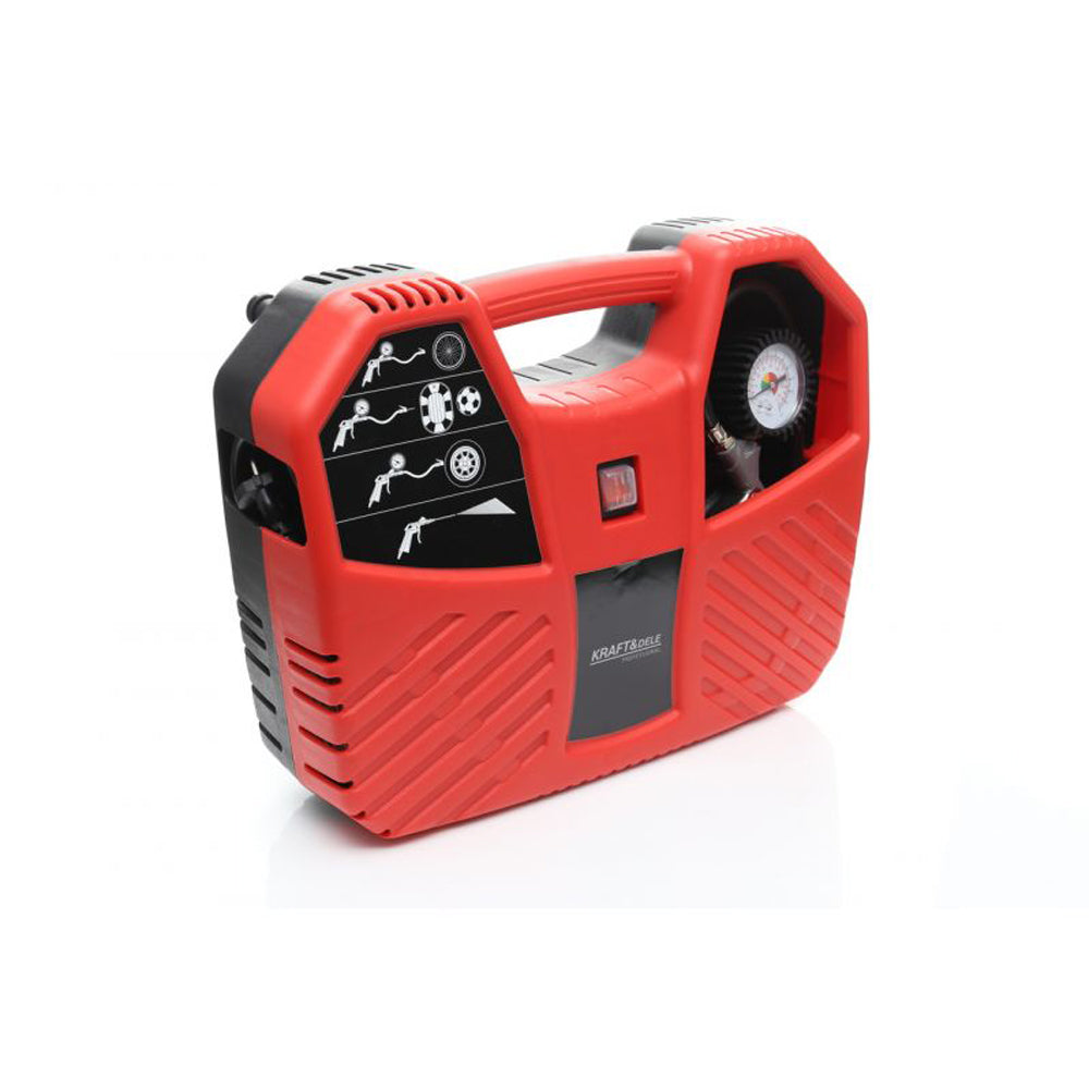 BLACK-FRIDAY Compresor aer fara ulei Kraft&Dele KD429, 1100W, 8Bar, 180L/min