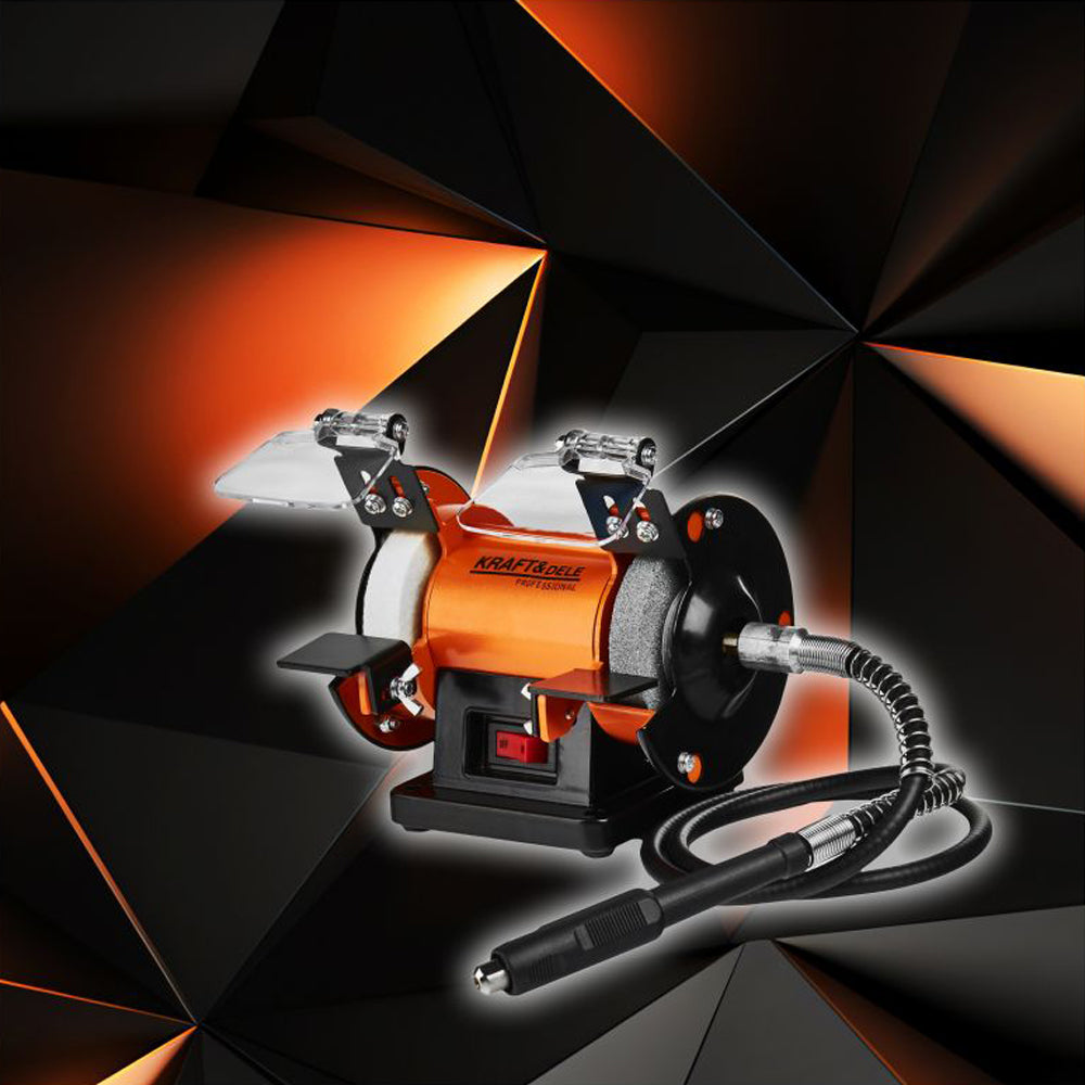 Polizor de banc 567, 250W, 2850RPM, diametrul discului 75mm
