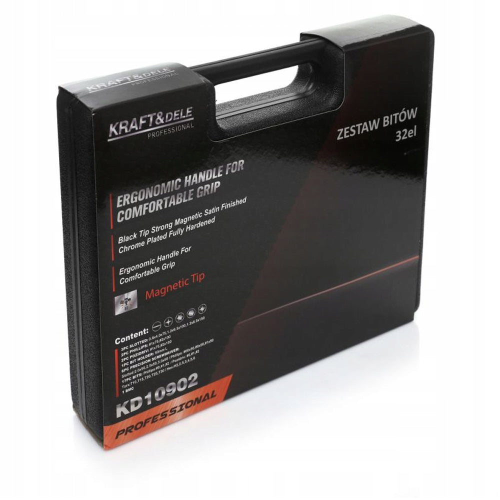*OFERTE-DE-VARA* Set surubelnite si biti Kraft&Dele KD10902, 32buc
