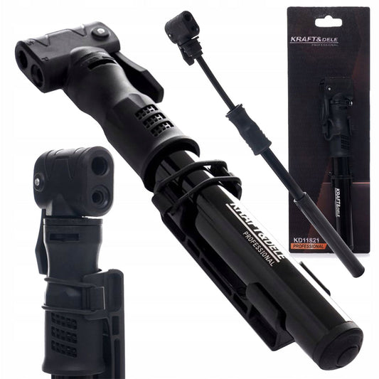 *BLACK-FRIDAY* Pompa Bicicleta Kraft&Dele KD11821, 22x225mm, cap universal