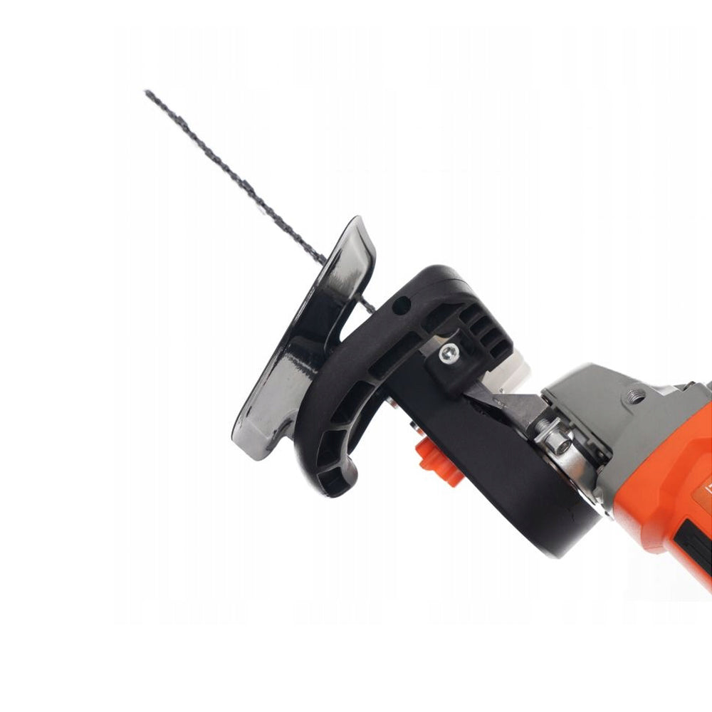 Set Polizor unghiular / Flex 20V cu 2 Acumulatori 3Ah si Adaptor tip drujba cu 2 lame si 2 lanturi, Kraft&Dele KD10624