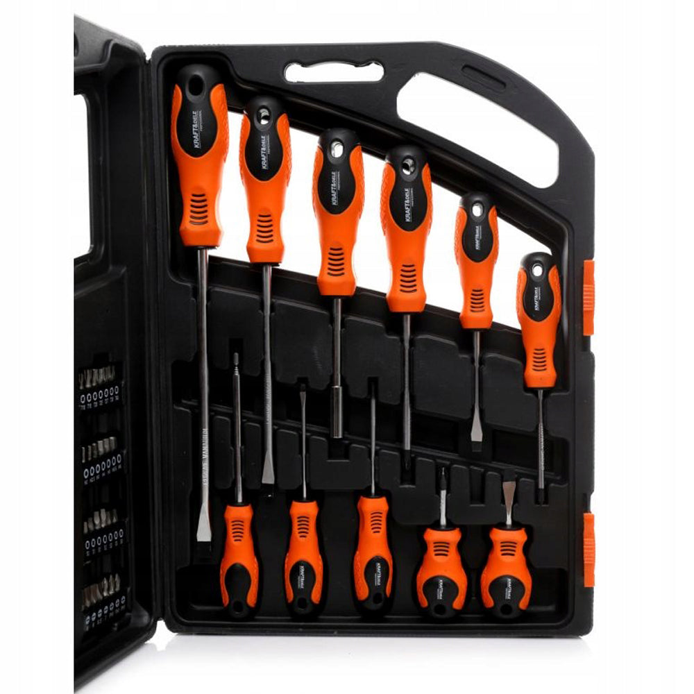 Set surubelnite si biti KRAFTSON % Import Polonia % 10904, 75buc