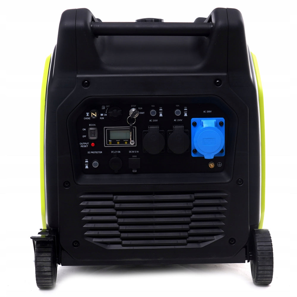 *BLACK-FRIDAY* Generator curent silentios profesional KRAFTSON % Import Polonia % 682, 230V, stabilizator tensiune AVR , roti transport si pornire la cheie