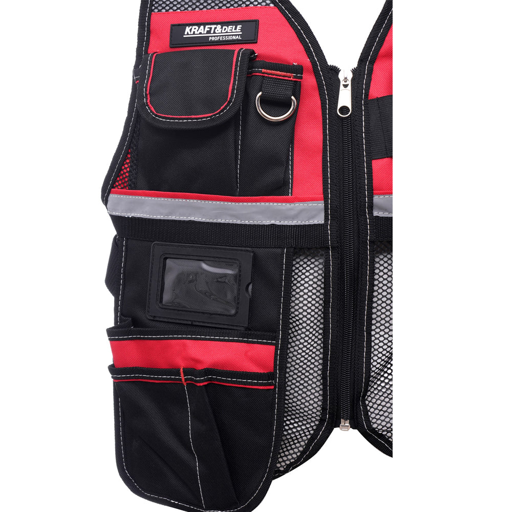 *OFERTE-DE-VARA* Vesta de lucru cu buzunare pentru scule Kraft&Dele KD2049