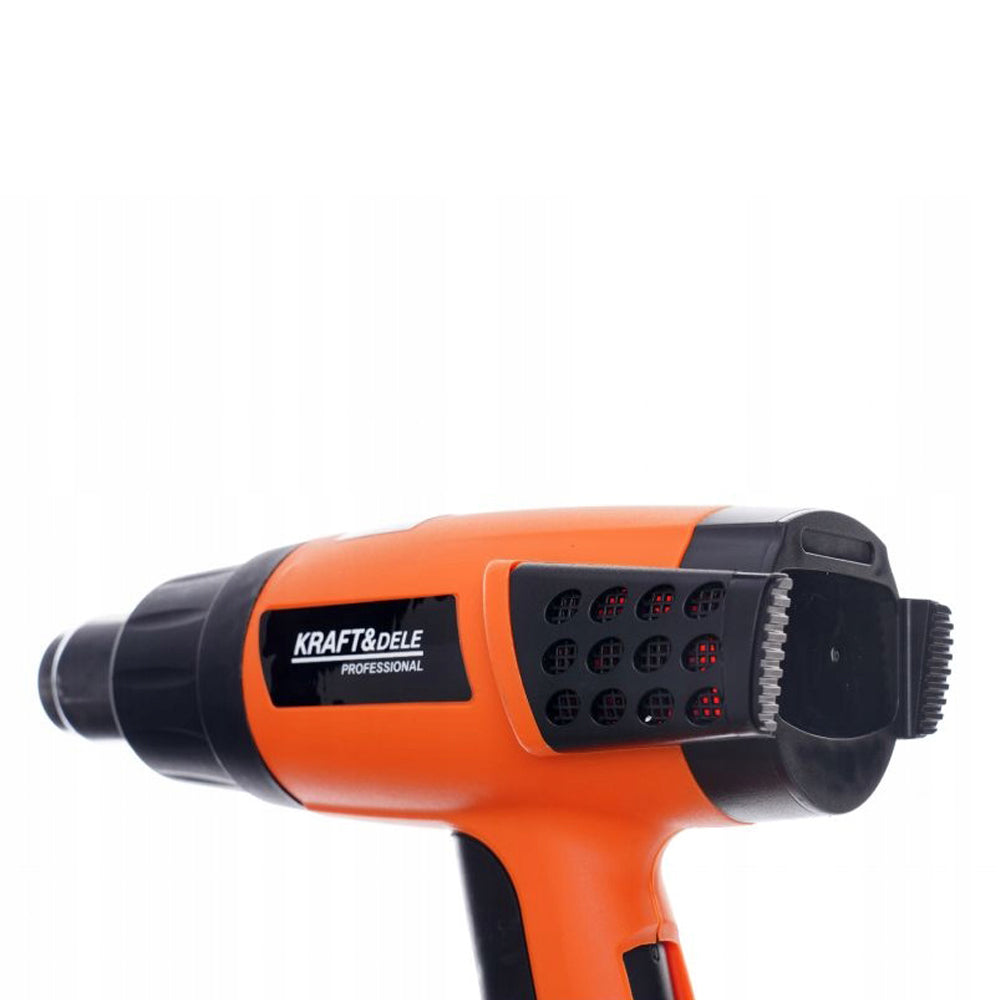 *OFERTE-DE-VARA* Suflanta aer cald Kraft&Dele KD3027, 2000W, 2 trepte, 580ᵒC
