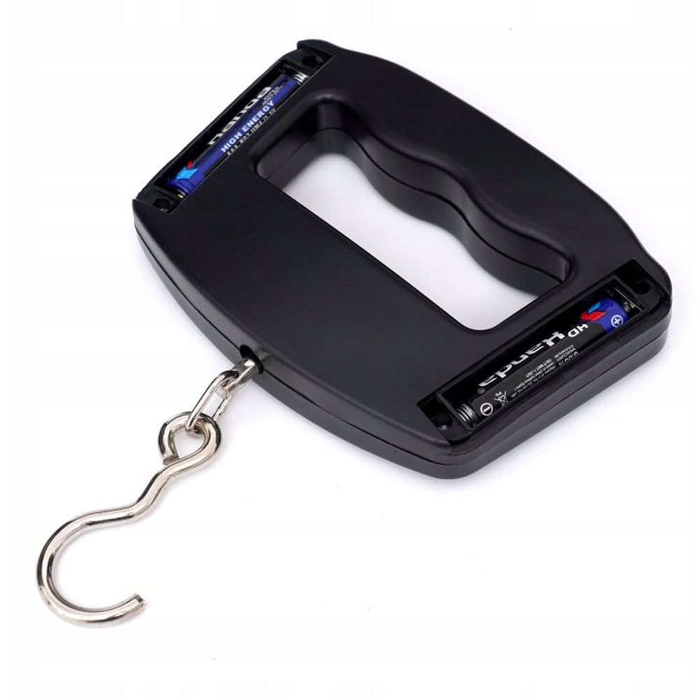 Cantar de mana electronic cu carlig, 50Kg, Kraft&Dele KD11416, Baterii 2xAAA