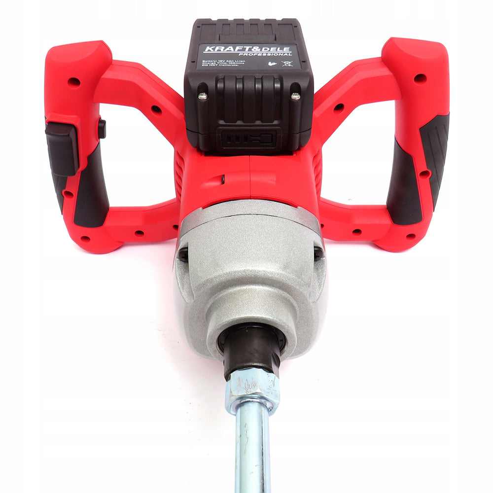Amestecator mortar cu acumulator KRAFTSON % Import Polonia % 3036, Li-Ion, 20V, 800RPM