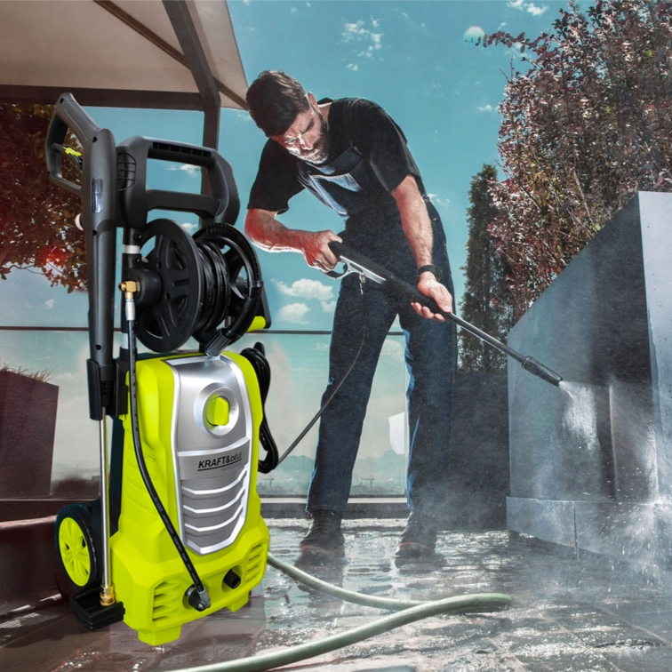 Aparat de spalat cu presiune, 2500W, 5L/min, Accesorii incluse, POLSKI K423, Poza11