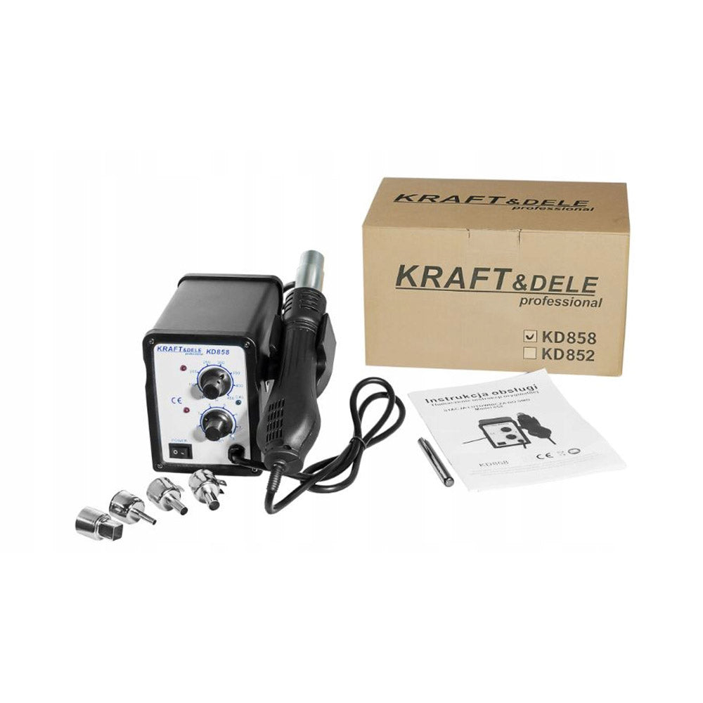 *OFERTE-DE-VARA* Aparat sudura plastic KRAFTSON % Import Polonia % 858, 700W, 200-480°C