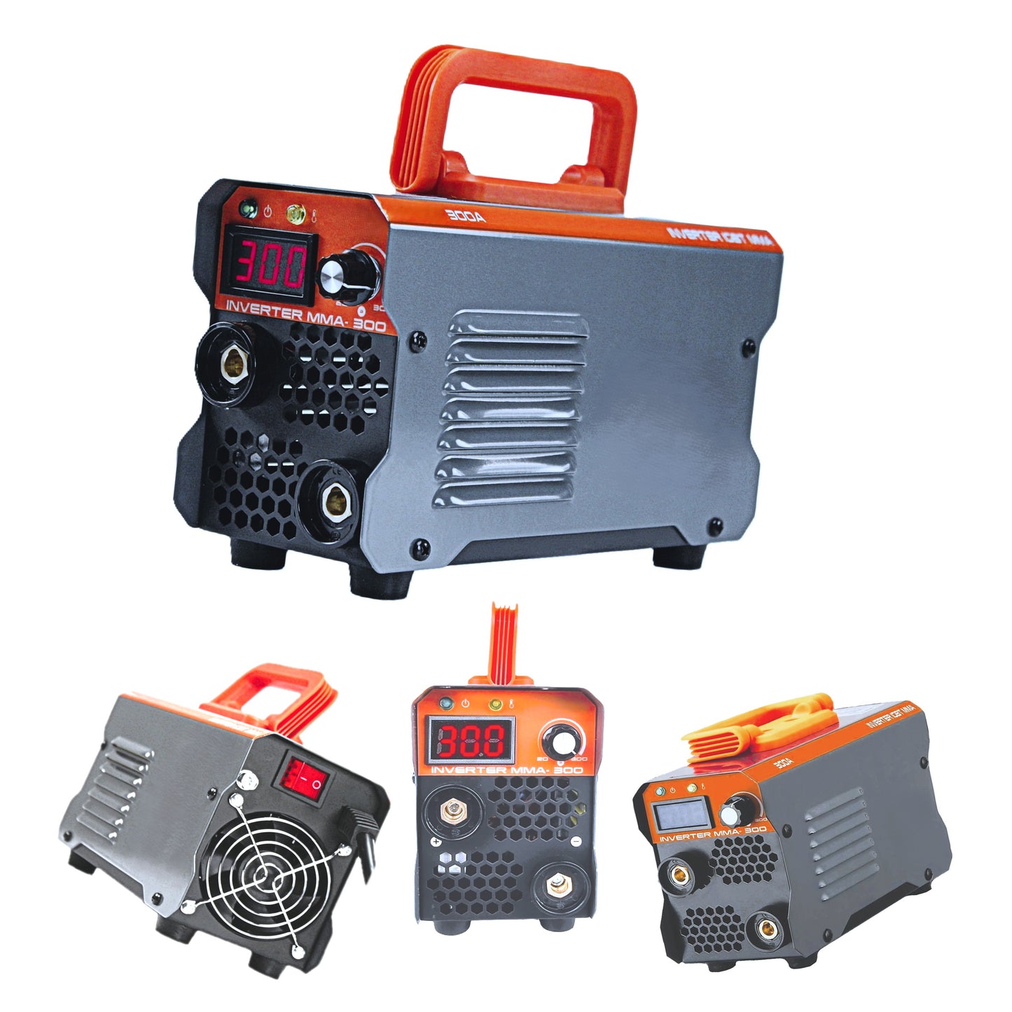 SET Aparat de sudura DEZMAN 300GY, MMA-300A, Tehnologie HOT-START ELECTROD, GREY-1870