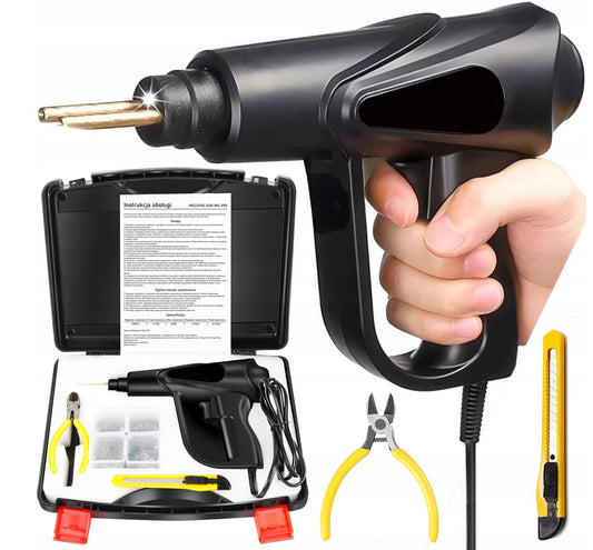 Aparat sudura plastic Kraft&Dele KD865, 120W, Extra accesorii incluse