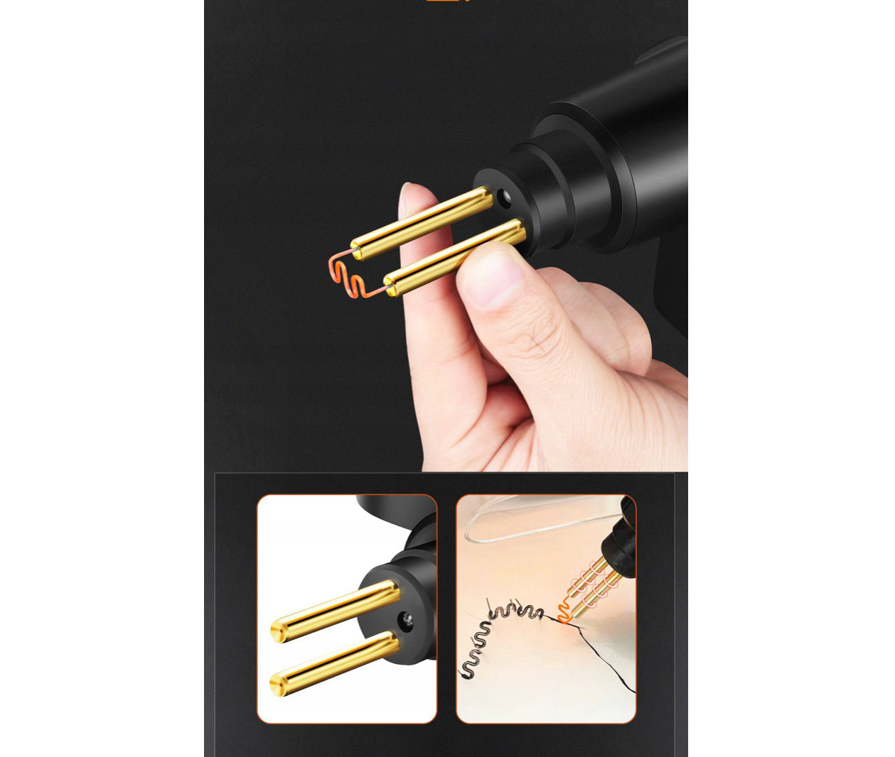 *OFERTE-DE-VARA* Aparat sudura plastic Kraft&Dele KD865, 120W, Extra accesorii incluse