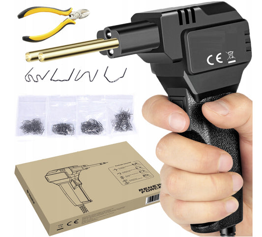 Aparat sudura plastic Kraft&Dele KD866, 100W, Extra accesorii incluse