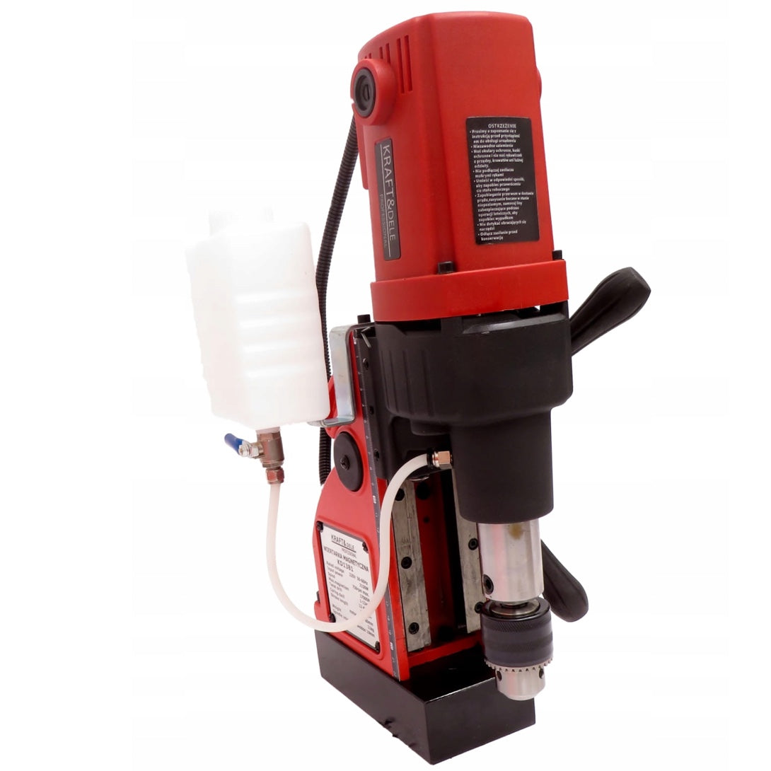 BLACK-FRIDAY Bormasina de banc cu baza magnetica KRAFTSON % Import Polonia % 1381, 2150W, 750RPM, mandrina 13mm