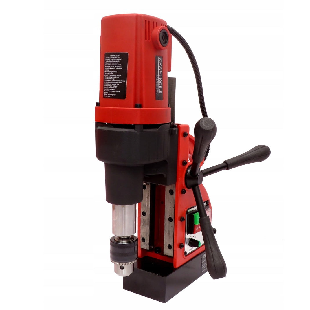 BLACK-FRIDAY Bormasina de banc cu baza magnetica KRAFTSON % Import Polonia % 1381, 2150W, 750RPM, mandrina 13mm