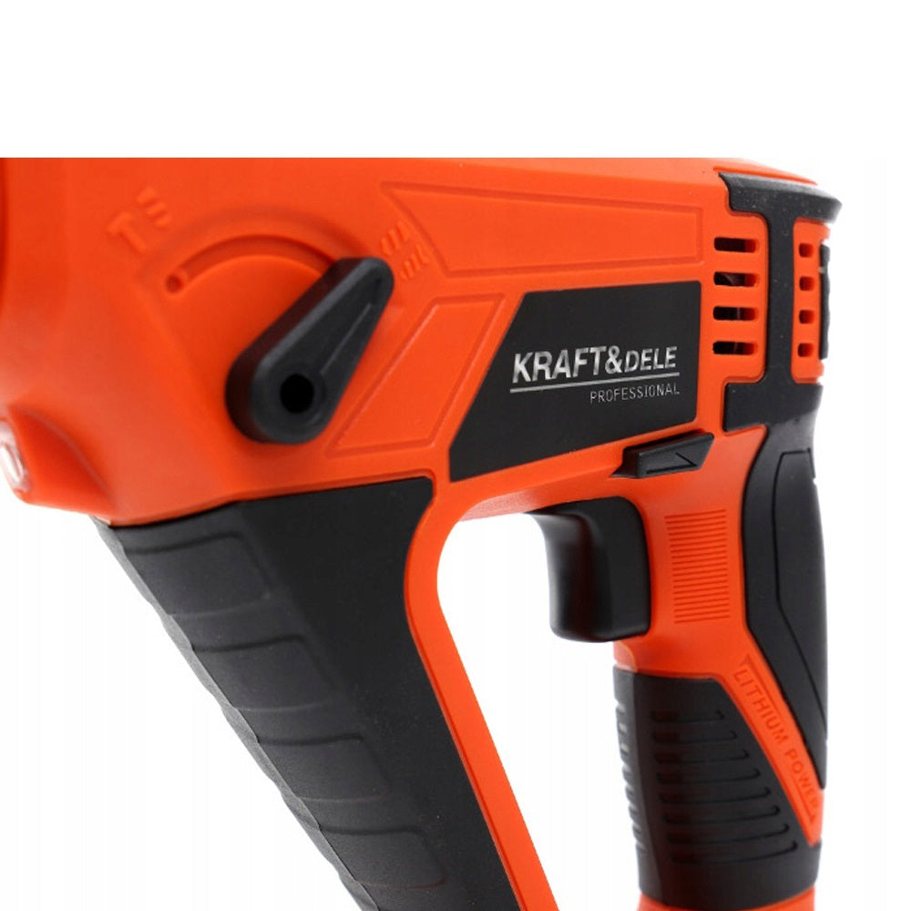 BLACK-FRIDAY Ciocan rotopercutor Kraft&Dele KD1756, 900rpm, 4300 BPM, fara acumulator si incarcator X-SERIES