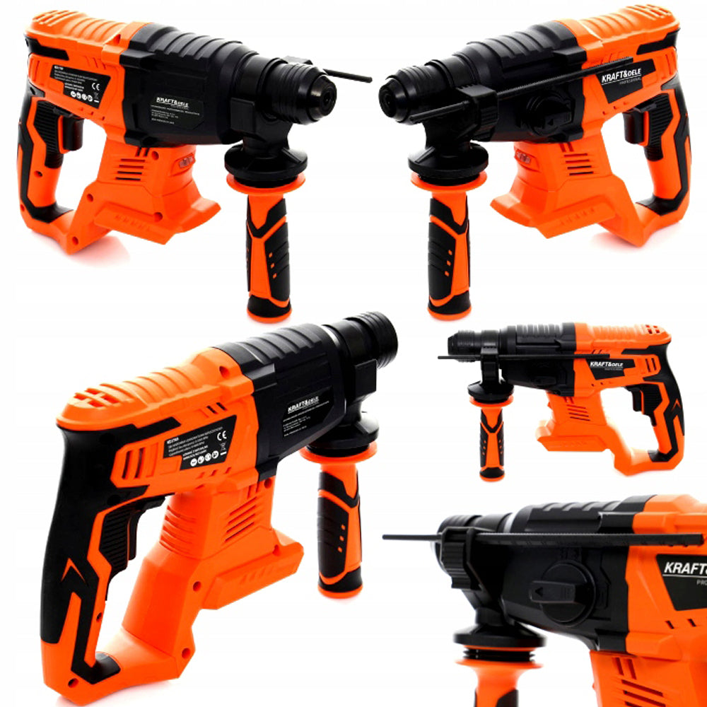 BLACK-FRIDAY Ciocan rotopercutor Kraft&Dele KD1769, 1050RPM, 4600BPM, fara acumulator si incarcator PROSERIES