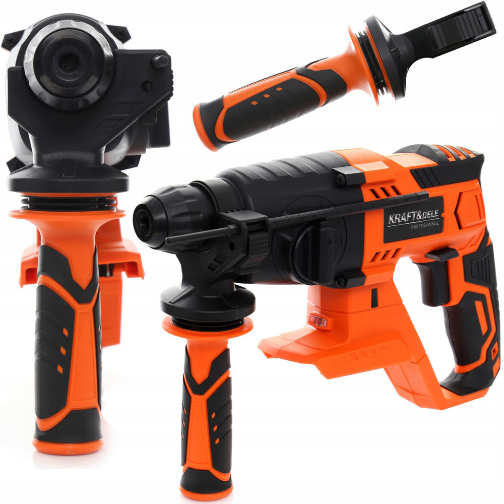 BLACK-FRIDAY Ciocan rotopercutor Kraft&Dele KD1770, 1500rpm, 5500bpm, fara acumulator si incarcator PROSERIES
