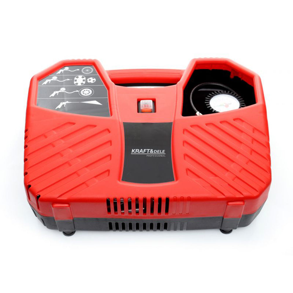 BLACK-FRIDAY Compresor aer fara ulei Kraft&Dele KD429, 1100W, 8Bar, 180L/min