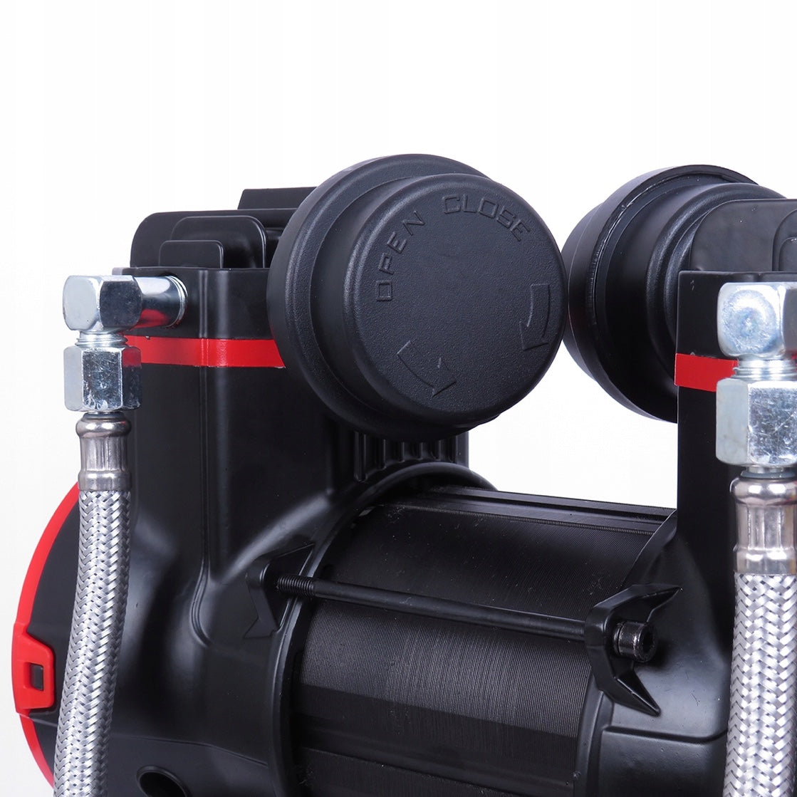 BLACK-FRIDAY Compresor aer fara ulei VOKNER 1390, 24L, 230V, 1300W, 8Bar, 220L/min, silentios