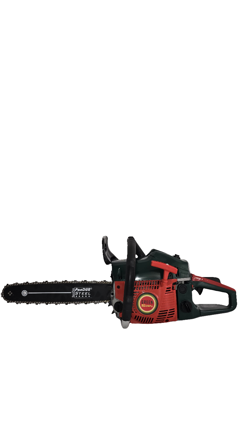 *BLACK-FRIDAY* *EuroUnelte.ro* Drujba VERDE Pădurar 5200, 4.4KW, 52CC, lama 40cm, oțel PANDUR