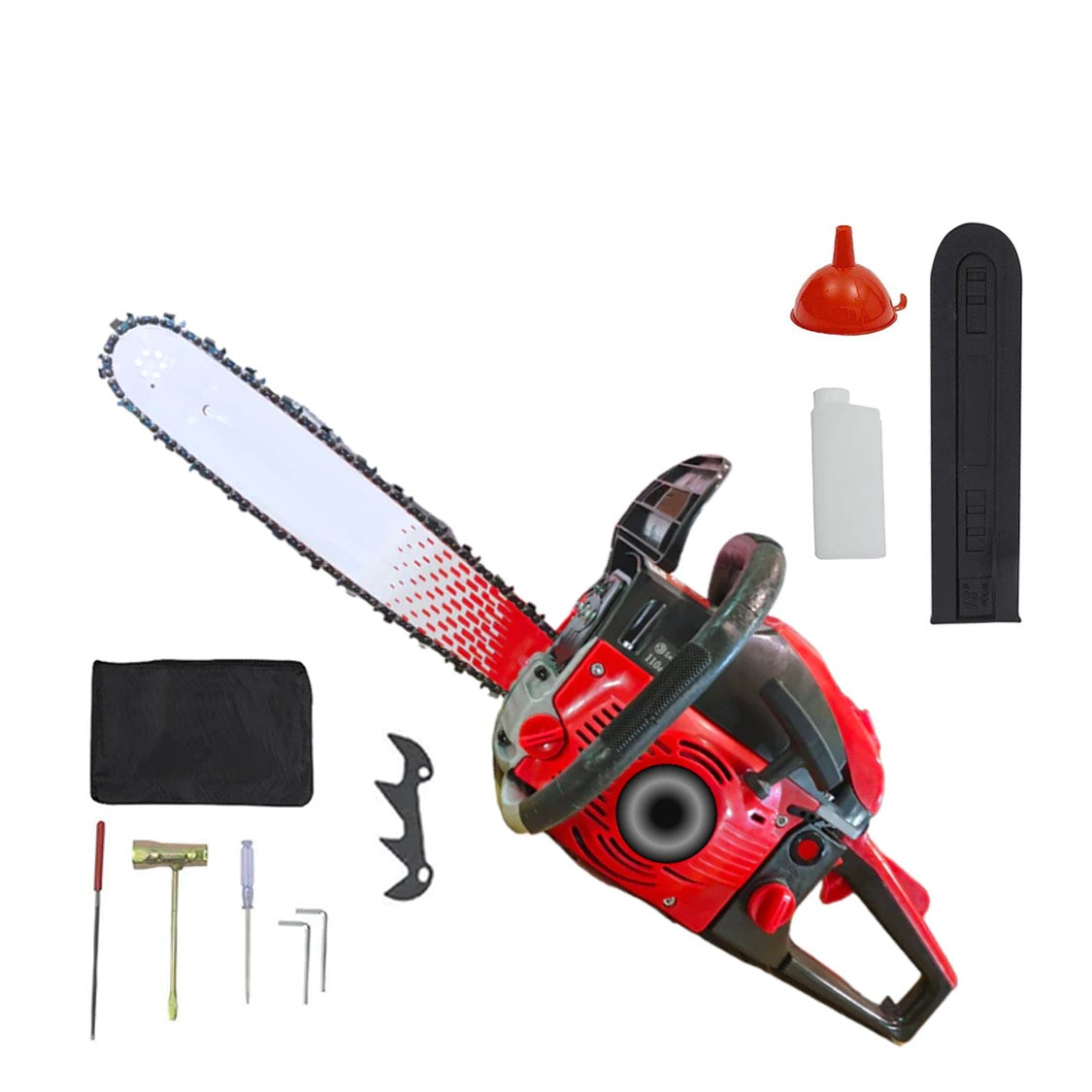 BLACK-FRIDAY *HOT-SALE* Drujba DORELL® ALEGE 5250, 4.5CP, 52CC, accesorii incluse, RedPower-E