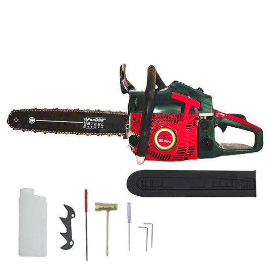 BLACK-FRIDAY *LUCA IUBESTE* Drujba ORIGINALA VERDE PĂDURAR 5200, 4.4KW, 52CC, lama 40cm PANDUR