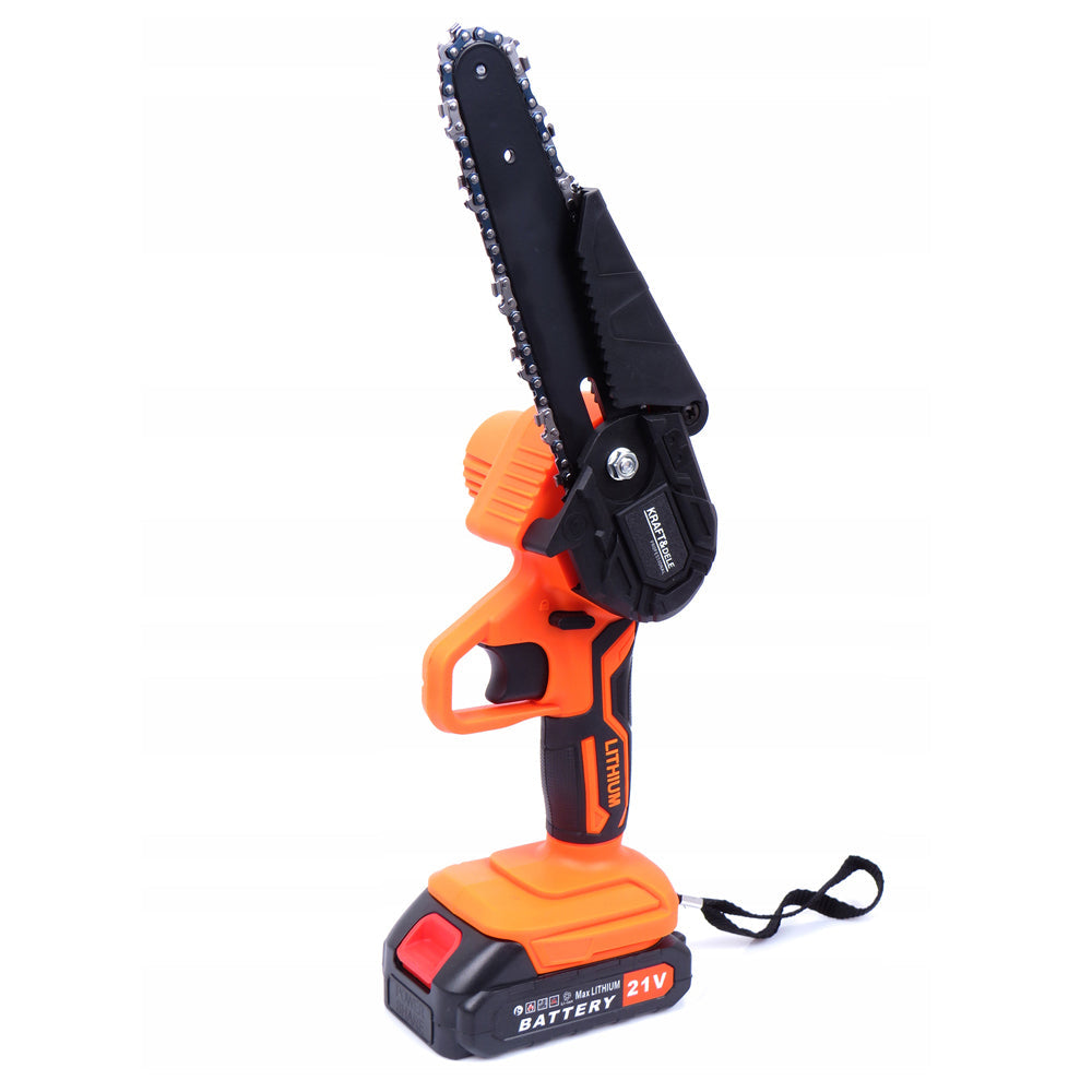 BLACK-FRIDAY Mini drujba cu acumulator KRAFTSON % Import Polonia % 10626, 21V, cu 2 acumulatori 1500mAh, Valiza inclusa